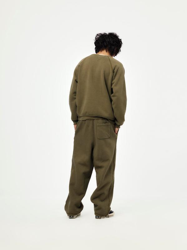 Vintage Double V Sweatshirt (OLIVE) (SIS) - Image 5