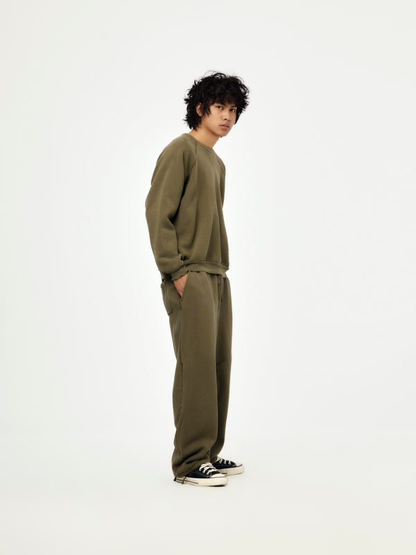 Vintage Sweat Pants (OLIVE) (SIS) - Image 5