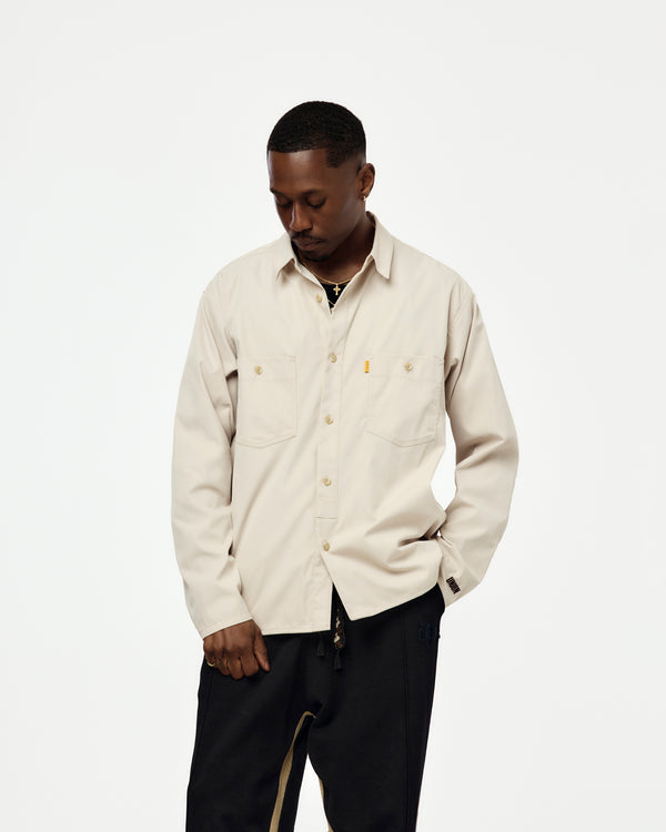 BUCKLER LS SHIRT (WHITE)