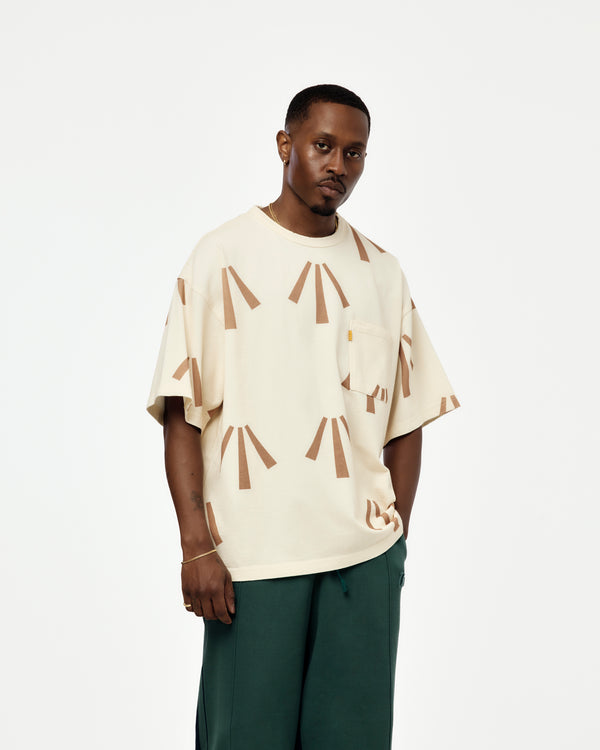 DALY SS TEE (KHAKI/ TAN)