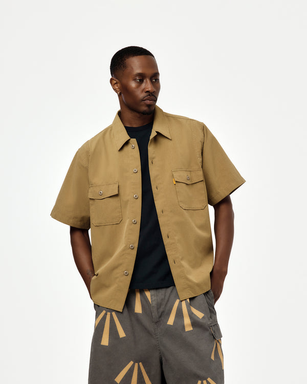 SUNSET SHIRT (KHAKI/ TAN)