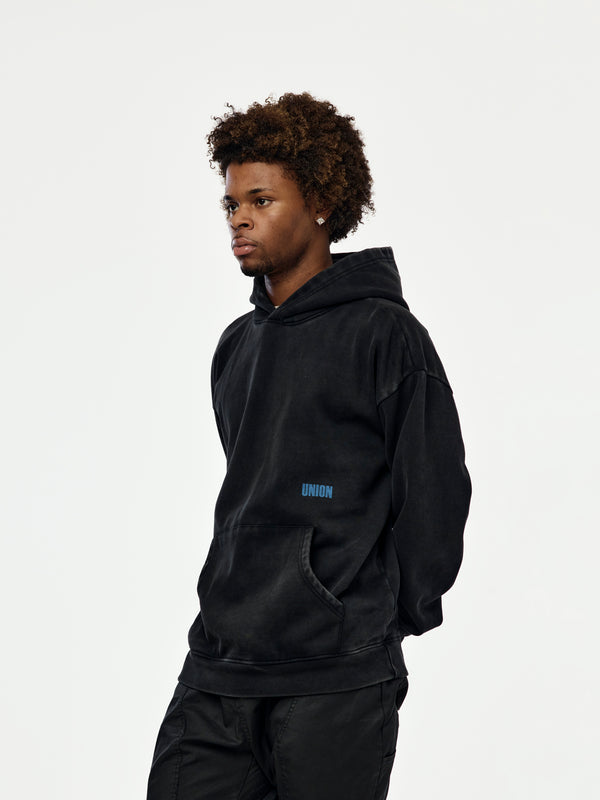 Micro Block Hoodie (Vintage Black) - Image 2