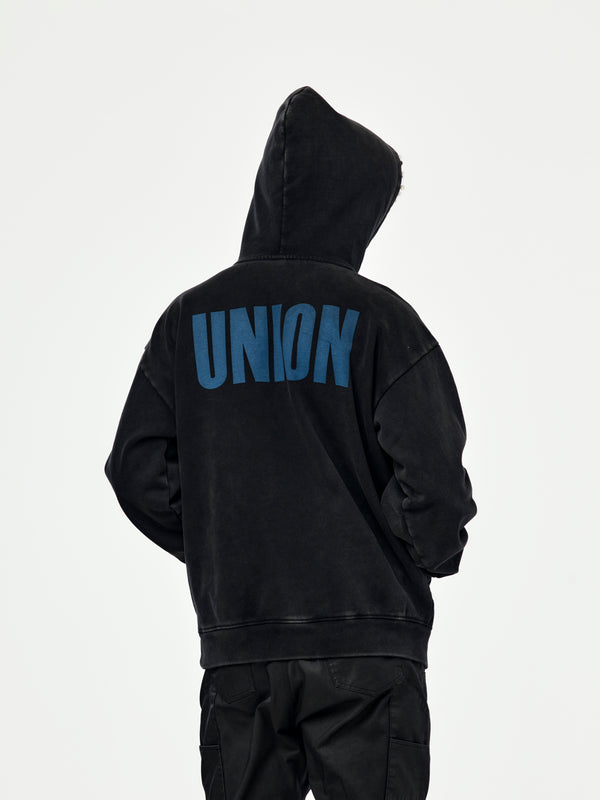 Micro Block Hoodie (Vintage Black)